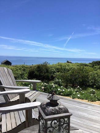 South Wellfleet Cape Cod vacation rental - Beautiful Ocean view from the deck