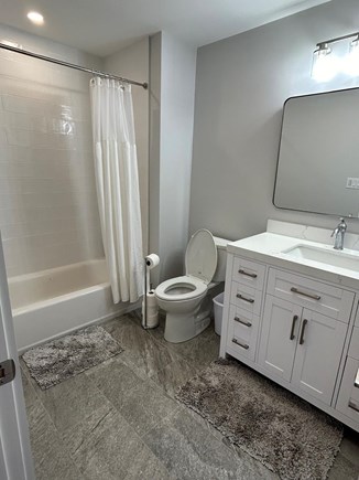East Falmouth Cape Cod vacation rental - Full Bathroom (1st fl).  Includes tub.