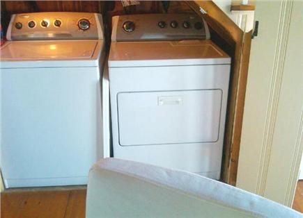 East Sandwich Cape Cod vacation rental - Full size washer and dryer located on main level in laundry area.