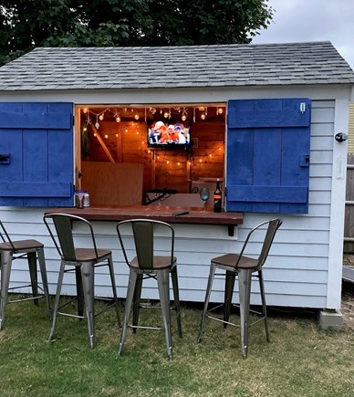 Dennisport Cape Cod vacation rental - Outdoor bar