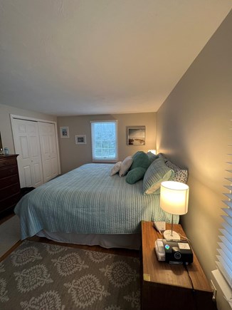 Falmouth Cape Cod vacation rental - Master bed room with attached bathroom