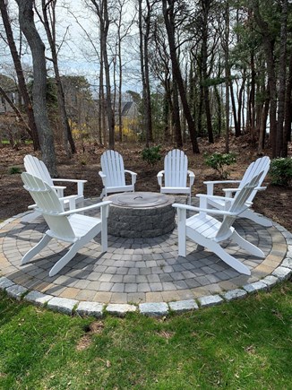 Falmouth Cape Cod vacation rental - New back yard fire pit !