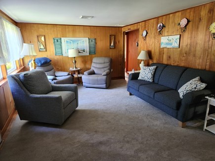 South Yarmouth Cape Cod vacation rental - Another look at the living room. Furniture all new since 2025