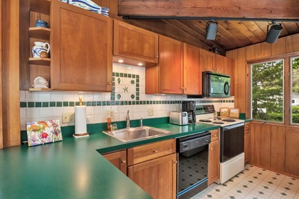 West Dennis Cape Cod vacation rental - Kitchen with dishwasher