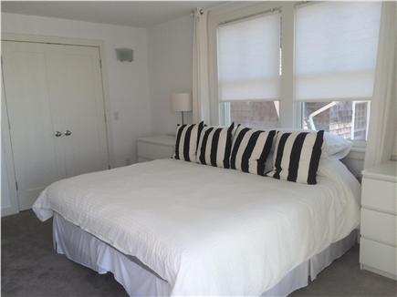 Provincetown Cape Cod vacation rental - This King bedroom also includes a deck with a view of the bay.