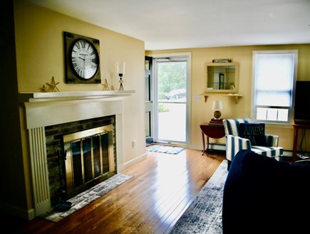 Orleans Cape Cod vacation rental - Cozy fireplace in livingroom