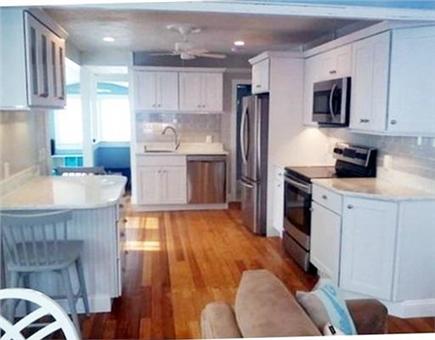 Falmouth Heights Cape Cod vacation rental - Renovated kitchen with stainless steel appliances