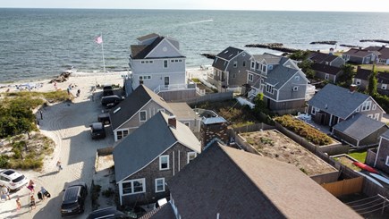 West Dennis Cape Cod vacation rental - Four houses from the beach