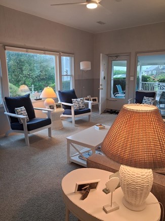 Falmouth Cape Cod vacation rental - Living room alt view