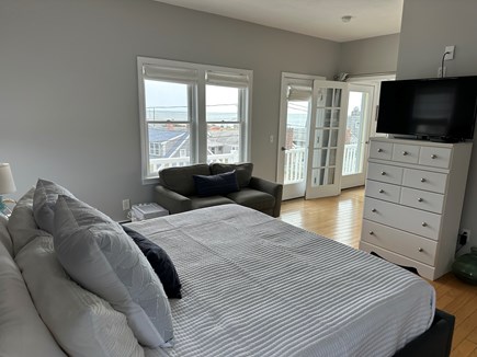 Dennisport Cape Cod vacation rental - Master Suite with ocean views and access to front deck