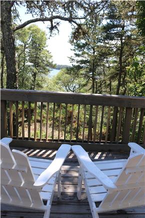 Brewster Cape Cod vacation rental - View of Long Pond from the deck