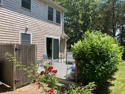 Eastham Cape Cod vacation rental - Outdoor shower is off the back deck