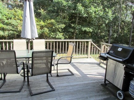 Eastham Cape Cod vacation rental - Back patio