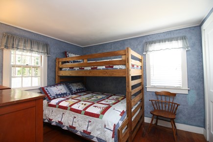 Dennis Port Cape Cod vacation rental - Second bedroom with twin and double beds bunked