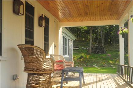 Truro Cape Cod vacation rental - Front Porch - enjoy the Sunrise and incredibly star filled sky