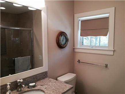 East Orleans Cape Cod vacation rental - View of Main Bath With Shower (in Mirror)