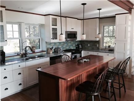 East Orleans Cape Cod vacation rental - View of Kitchen From Family Room