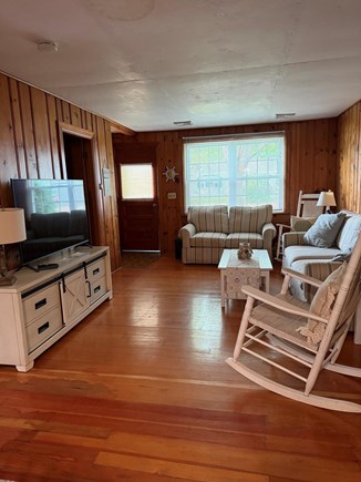 South Yarmouth Cape Cod vacation rental - Living room on 44 side!