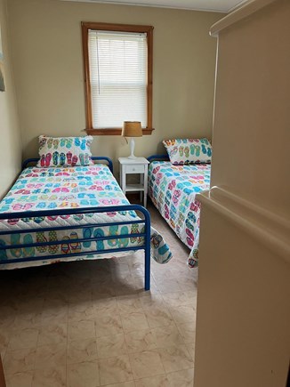 South Yarmouth Cape Cod vacation rental - Twin bed room in back unit.