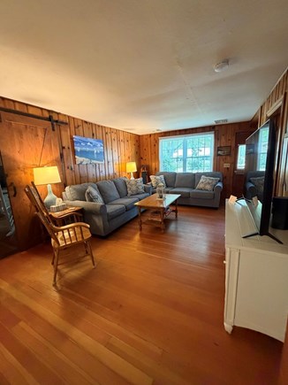 South Yarmouth Cape Cod vacation rental - 2nd pic of 42 side living room. New couches for plenty of seating