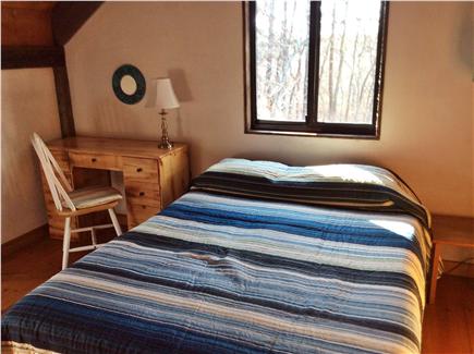 Wellfleet Cape Cod vacation rental - Upstairs full bedroom with two windows and air conditioner