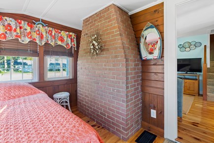 Dennis Port Cape Cod vacation rental - Bonus bedroom with beautiful paneling and twin bed