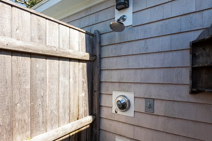 Dennis Port Cape Cod vacation rental - Outdoor shower