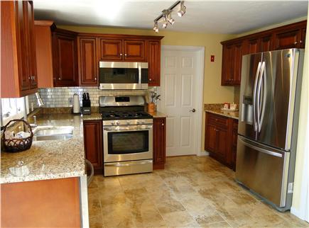 South Yarmouth Cape Cod vacation rental - Modern spacious kitchen with stainless steel appliances