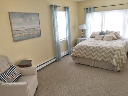 South Yarmouth Cape Cod vacation rental - Large queen master bedroom off kitchen