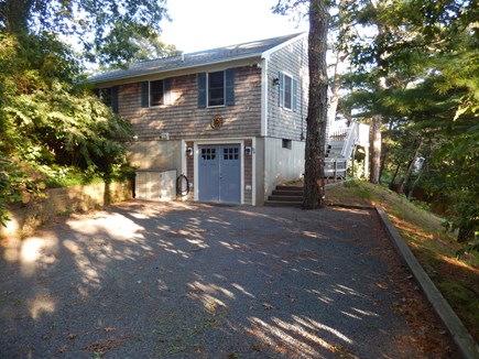 West Chatham Cape Cod vacation rental - Walk in basement, stairs to deck and entrance slider.