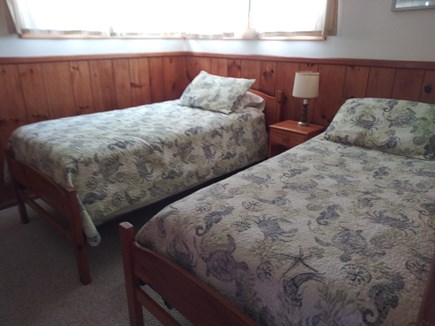 Popponesset, Mashpee Cape Cod vacation rental - Child or guest bedroom, two twins; dresser, closet not shown