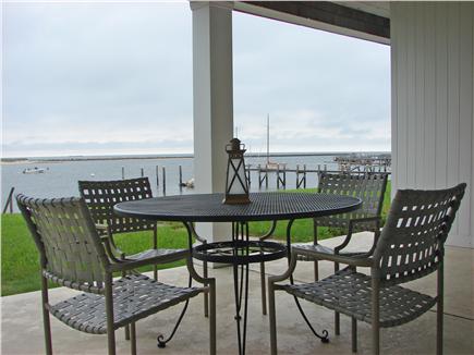 Yarmouth, On Bass River Cape Cod vacation rental - Patio with Ocean & River Views