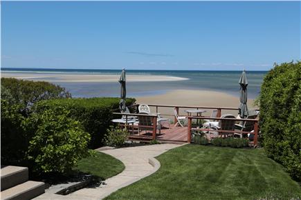 Brewster Cape Cod vacation rental - Steps to the deck, and private stairs to the beach