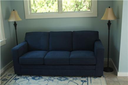 Eastham Cape Cod vacation rental - Family room (sofa faces large flat screen TV)