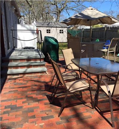 Yarmouth Cape Cod vacation rental - Plenty of seating on the new patio.