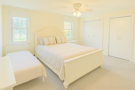 Plymouth, Priscilla Beach MA vacation rental - Bedroom 2 with Queen and single bed