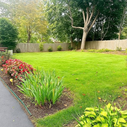 Plymouth, Priscilla Beach MA vacation rental - Large primarily fenced yard