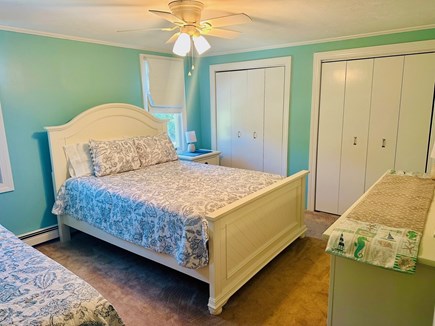 Plymouth, Priscilla Beach MA vacation rental - Bedroom 2 with Queen and single bed