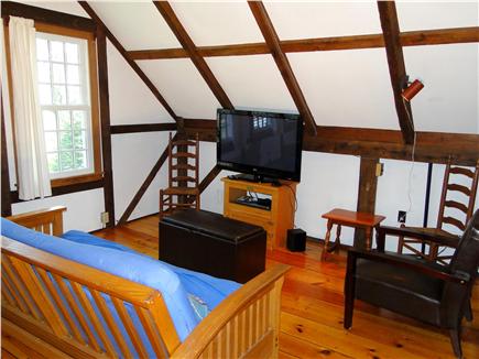 Orleans Cape Cod vacation rental - Bright family room with flat screen and large windows