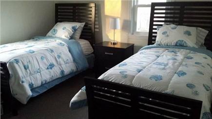 South Yarmouth Cape Cod vacation rental - Second bedroom with twin beds and tv/dvd player