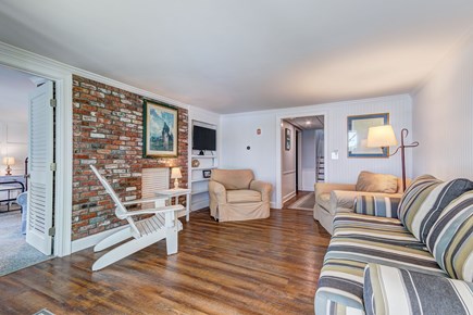 Cotuit Cape Cod vacation rental - The lower floor TV room
