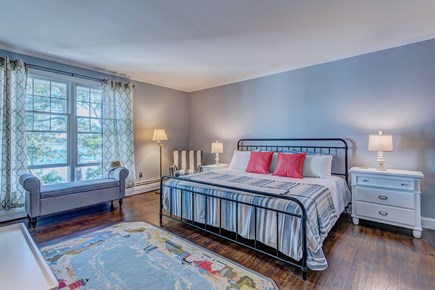 Cotuit Cape Cod vacation rental - The master bedroom with en-suite bath