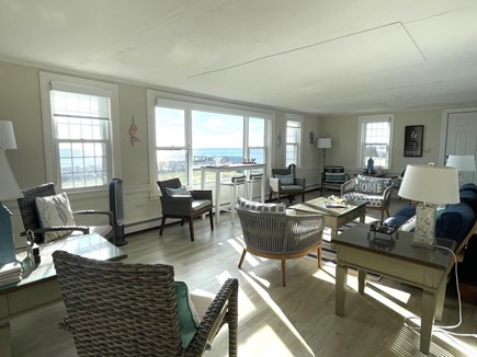 Harwich Port Cape Cod vacation rental - Comfortable living room and amazing water views