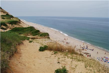 Truro Cape Cod vacation rental - Long Nook Beach from the top of the dune