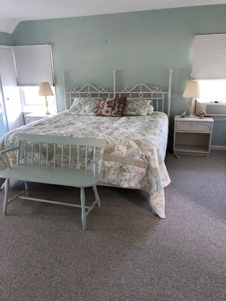 Chatham Cape Cod vacation rental - Master bedroom has king bed and boasts water views on two sides.