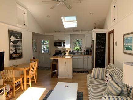 Wellfleet, Wellfeet Cape Cod vacation rental - Living Room - Brand New Kitchen (2022)