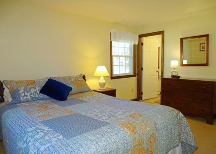 North Eastham, Herringbrook/Ma Cape Cod vacation rental - Main bedroom with queen bed, private bath