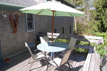 Orleans Cape Cod vacation rental - Deck with wrap around seating