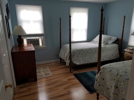 Eastham Cape Cod vacation rental - Downstairs bedroom with two twin size beds