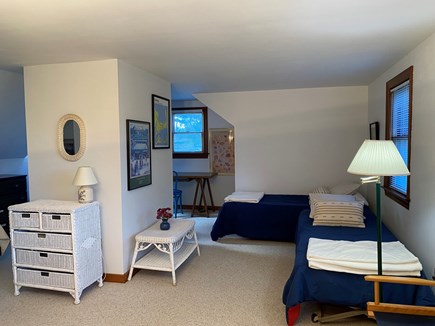 Brewster Cape Cod vacation rental - Second floor dormer with three twin beds
